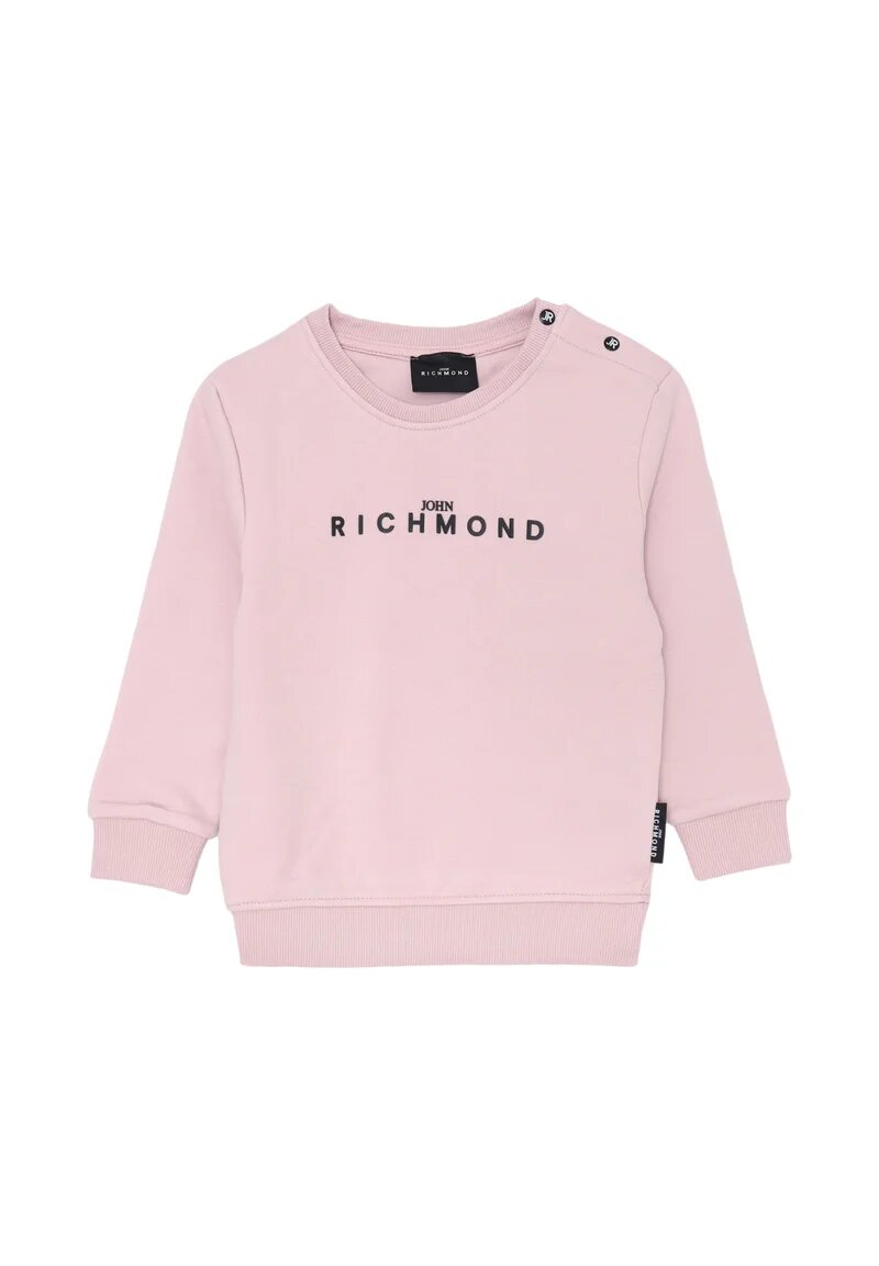John Richmond completo neonata rosa cotone inverno con bottoni spalla John Richmond completo neonata rosa cotone inverno con bottoni spalla