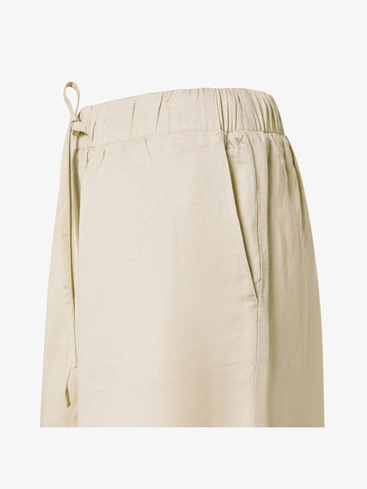 Sun68 shorts beige donna logo sul lato