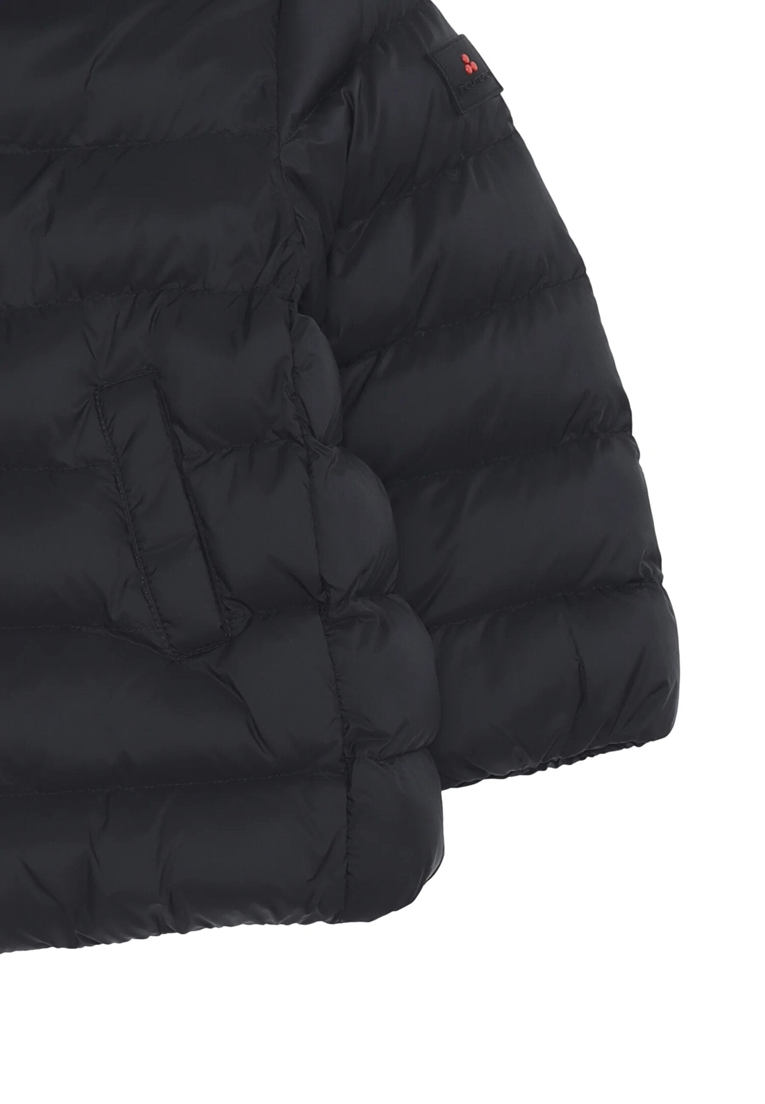 Peuterey piumino invernale neonato nero imbottito con cappuccio Peuterey piumino invernale neonato nero imbottito con cappuccio