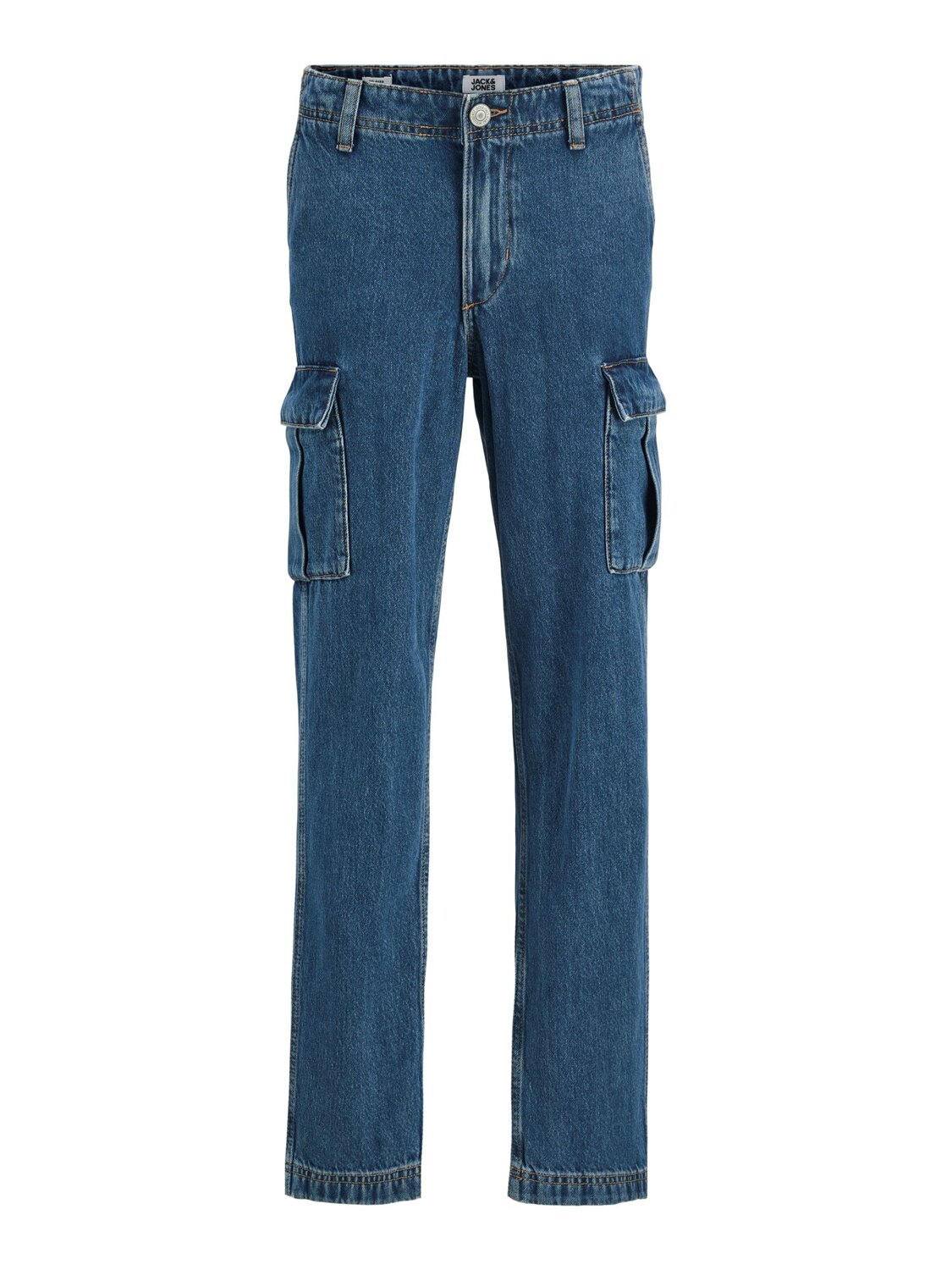 Jack & Jones Junior Jeans Blu Bambino In Cotone Vita Regolabile Passeggio Jack & Jones Junior Jeans Blu Bambino In Cotone Vita Regolabile Passeggio