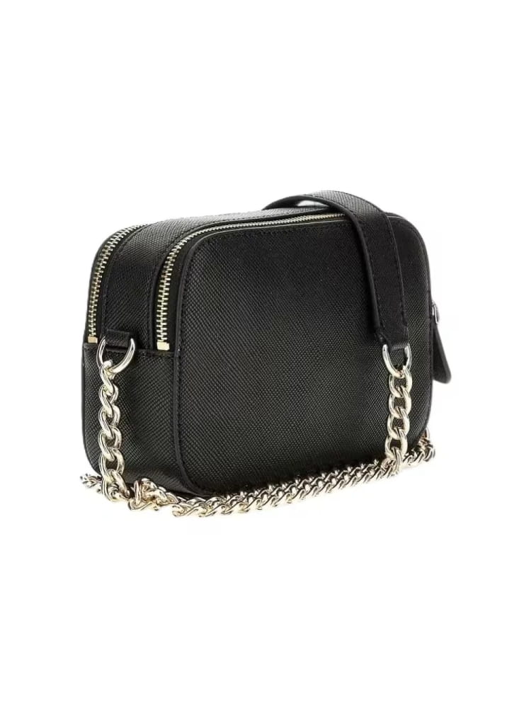 Guess borsa nera donna mini logo