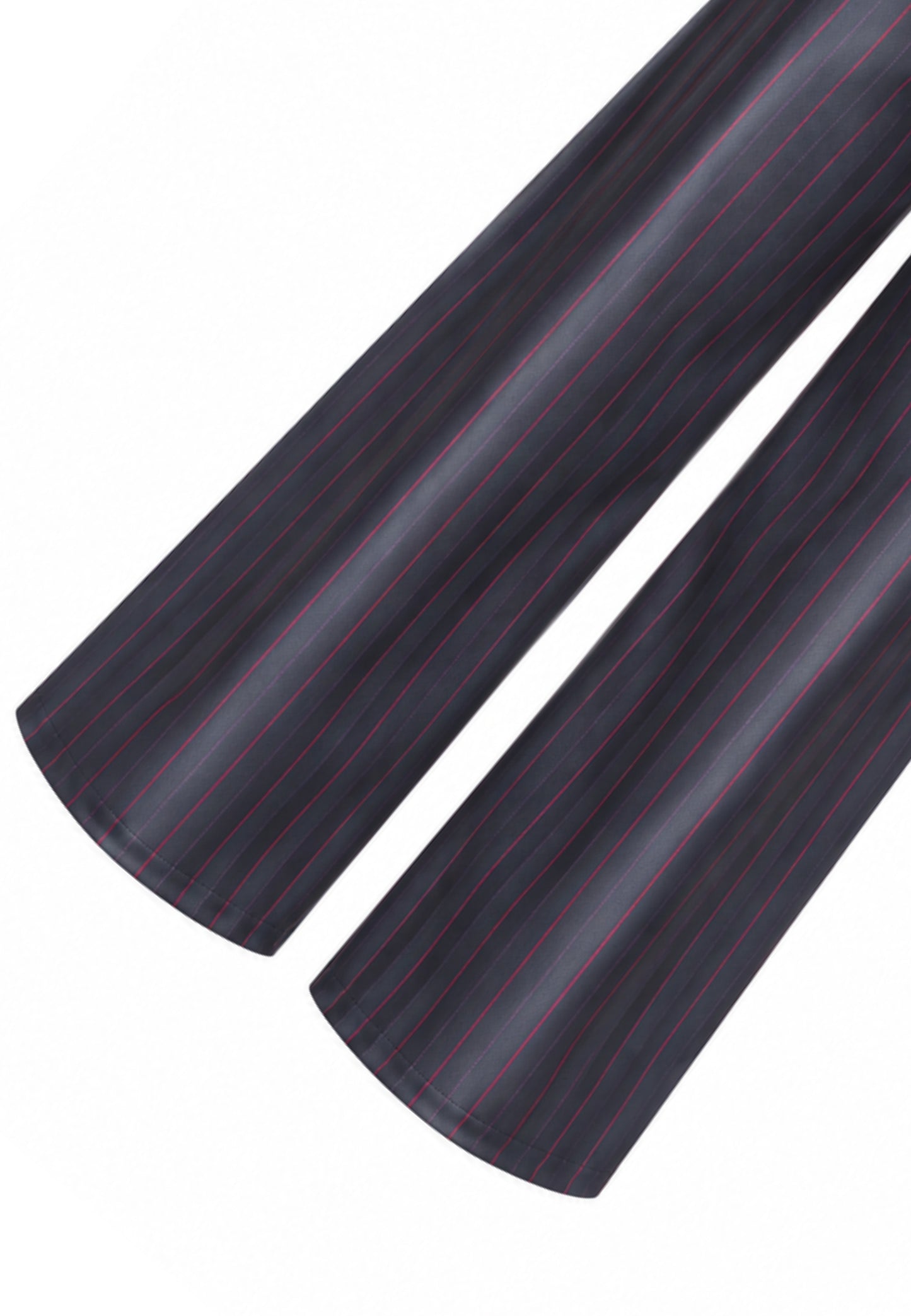 John Richmond pantalone grigio con righe sottili rosa e elastico logato in vita Bambine e ragazze rga26105pa.grig_