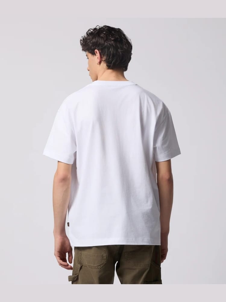 Refrigiwear tshirt bianca uomo mini logo