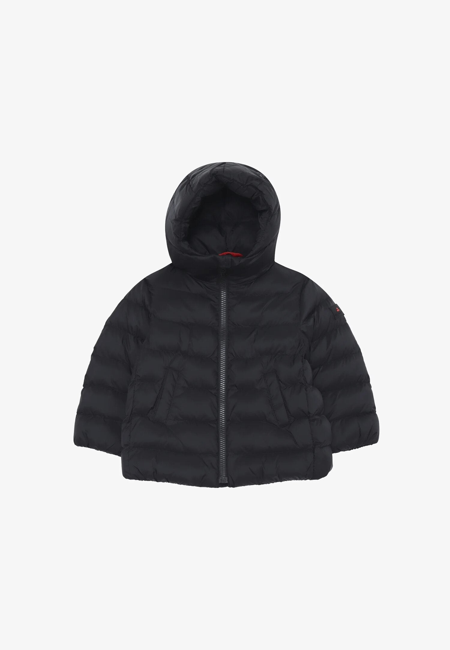 Peuterey piumino invernale neonato nero imbottito con cappuccio Peuterey piumino invernale neonato nero imbottito con cappuccio