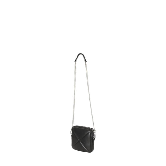 John Richmond Borsa Nera Bambina In Ecopelle Tracolla | Elegante AI25