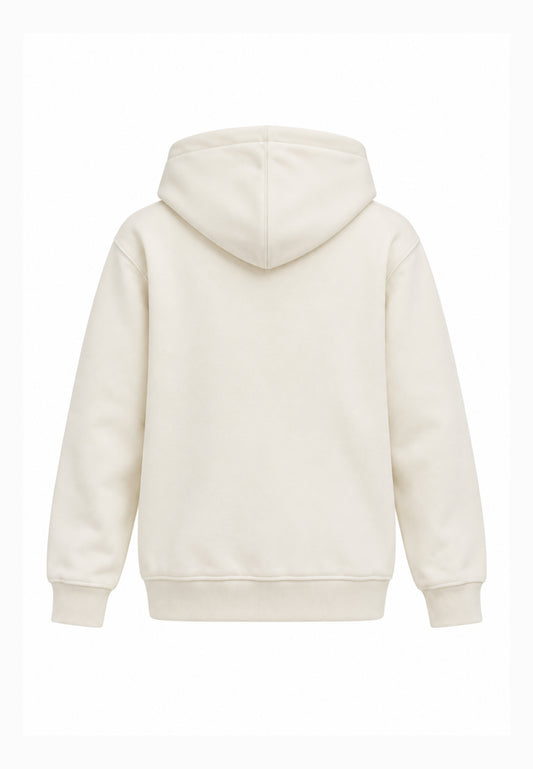 Disclaimer FELPA PANNA CON CAPPUCCIO E MINI LOGO CINTURA Bambini e ragazzi 26IDK59108.PANNA_