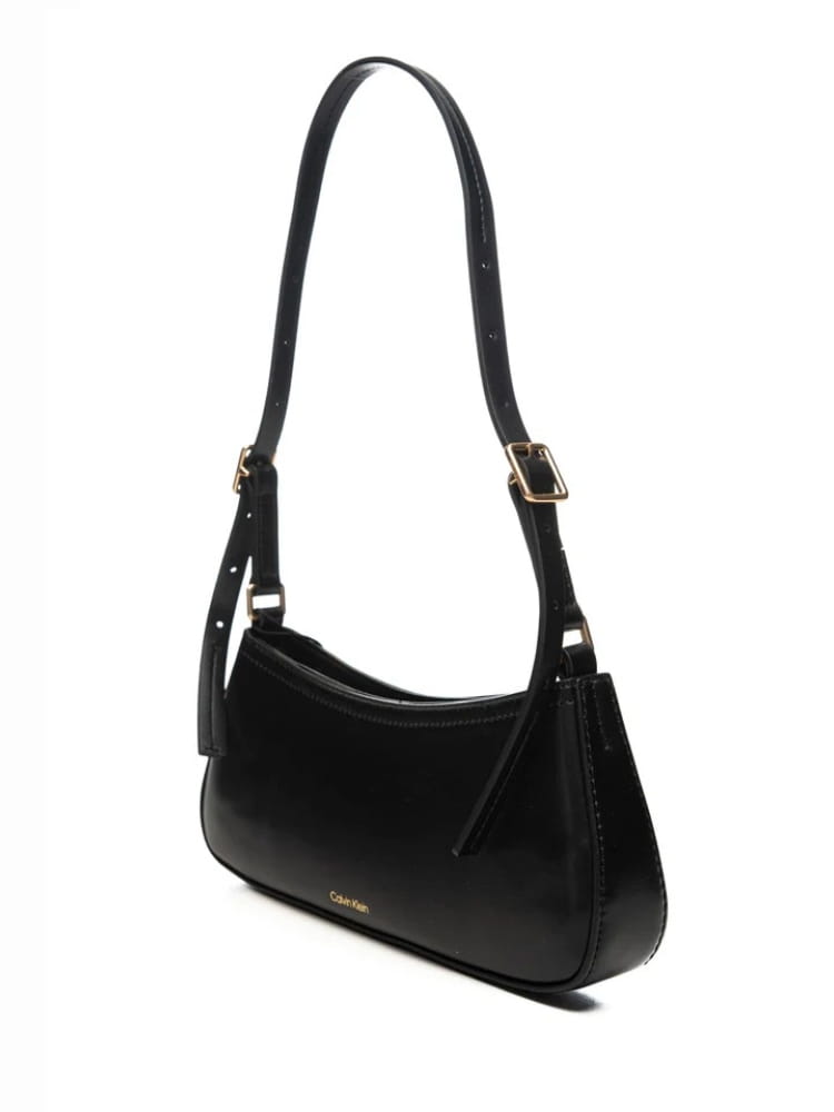Calvin Klein borsa nera donna mini logo | Misure: 27 x 4 x 11.5 cm