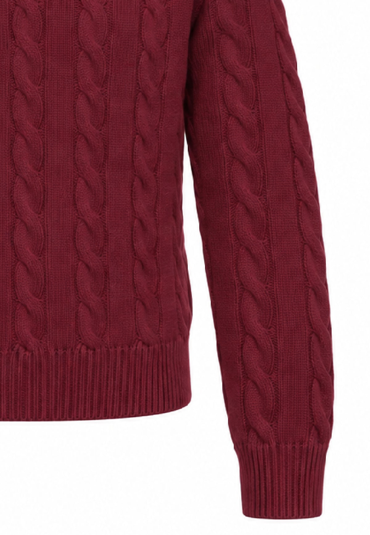 Roy Roger's maglia BORDEAUX Treccia SAGOMATA Bambine e ragazze rh152/00.bordeaux_
