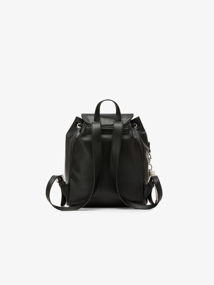 Sun68 zaino nero donna logo sul davanti