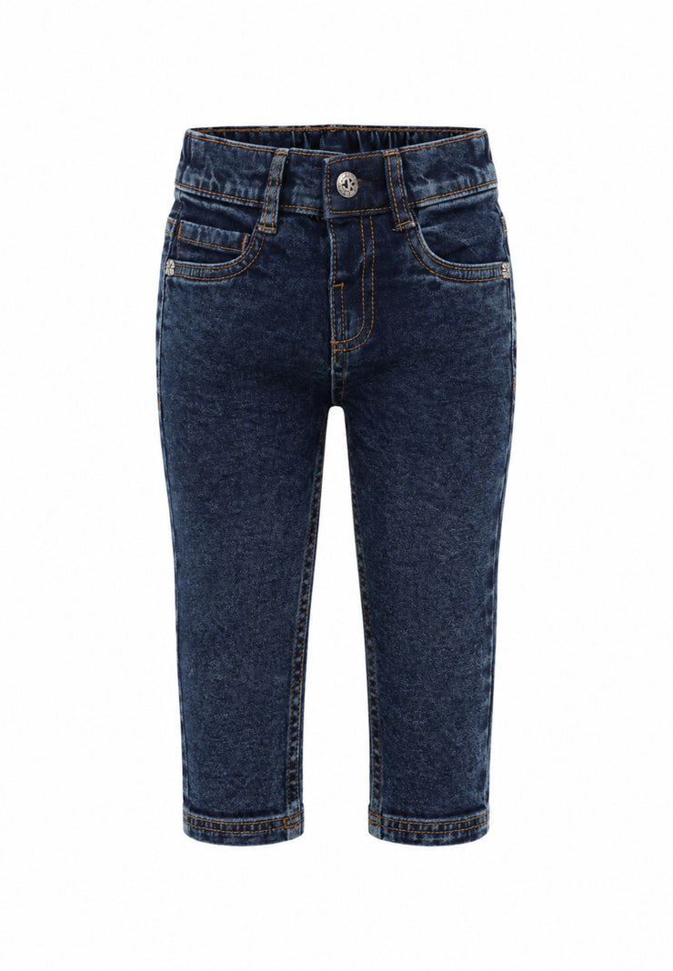 John Richmond JEANS A SIGARETTA SLIM DENIM BLU Bambini e ragazzi ria26012je.denim_