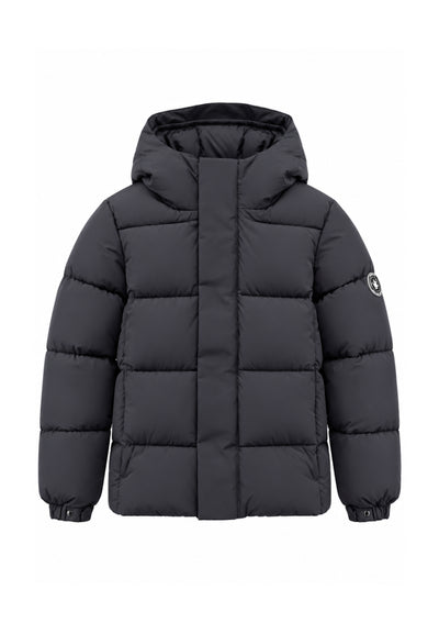 Save the Duck GIUBBOTTO GRIGIO INVERNALE CON CAPPUCCIO Bambini e ragazzi 03-P31888B.GRIG_