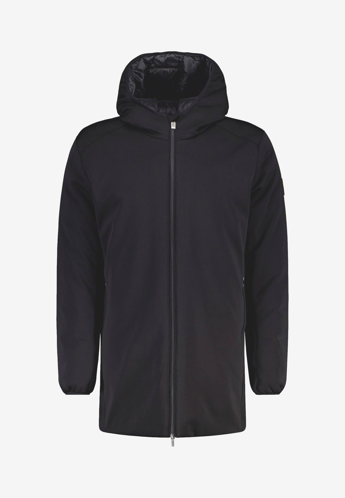 Ciesse Piumini Herdo 2.0 giubbotto lungo da uomo nero con cappuccio