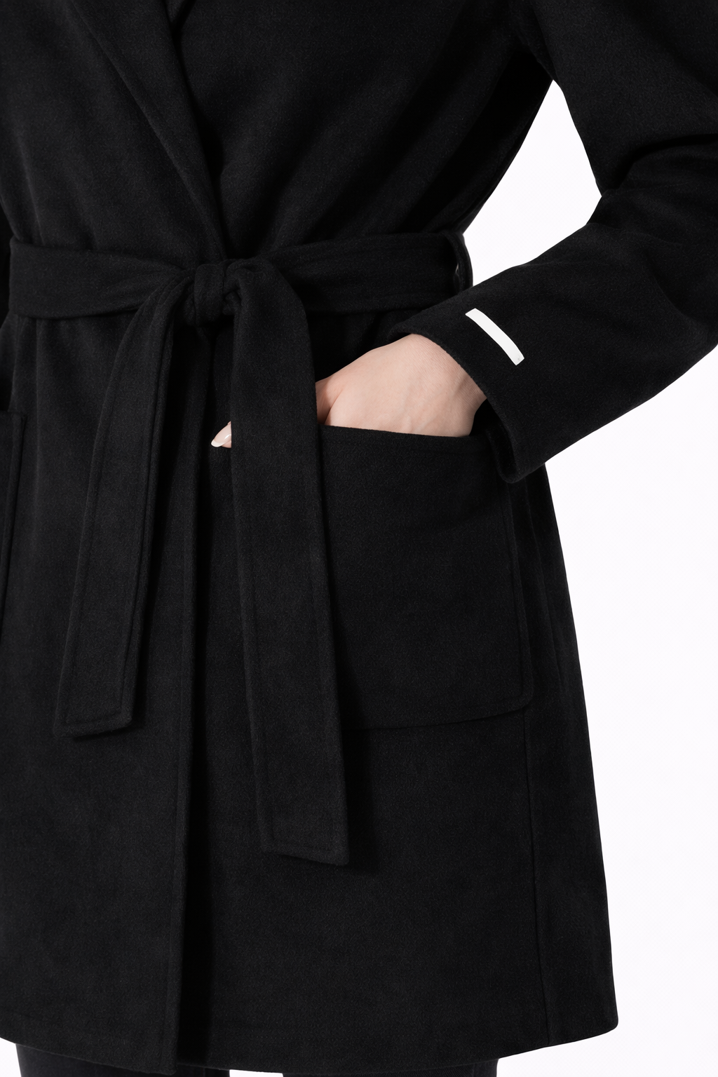 Emme Marella Cappotto Donna Oblato Nero