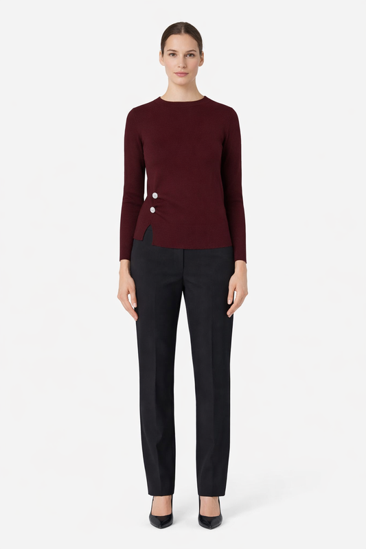 Emme Marella Maglia Donna Damiana Bordeaux