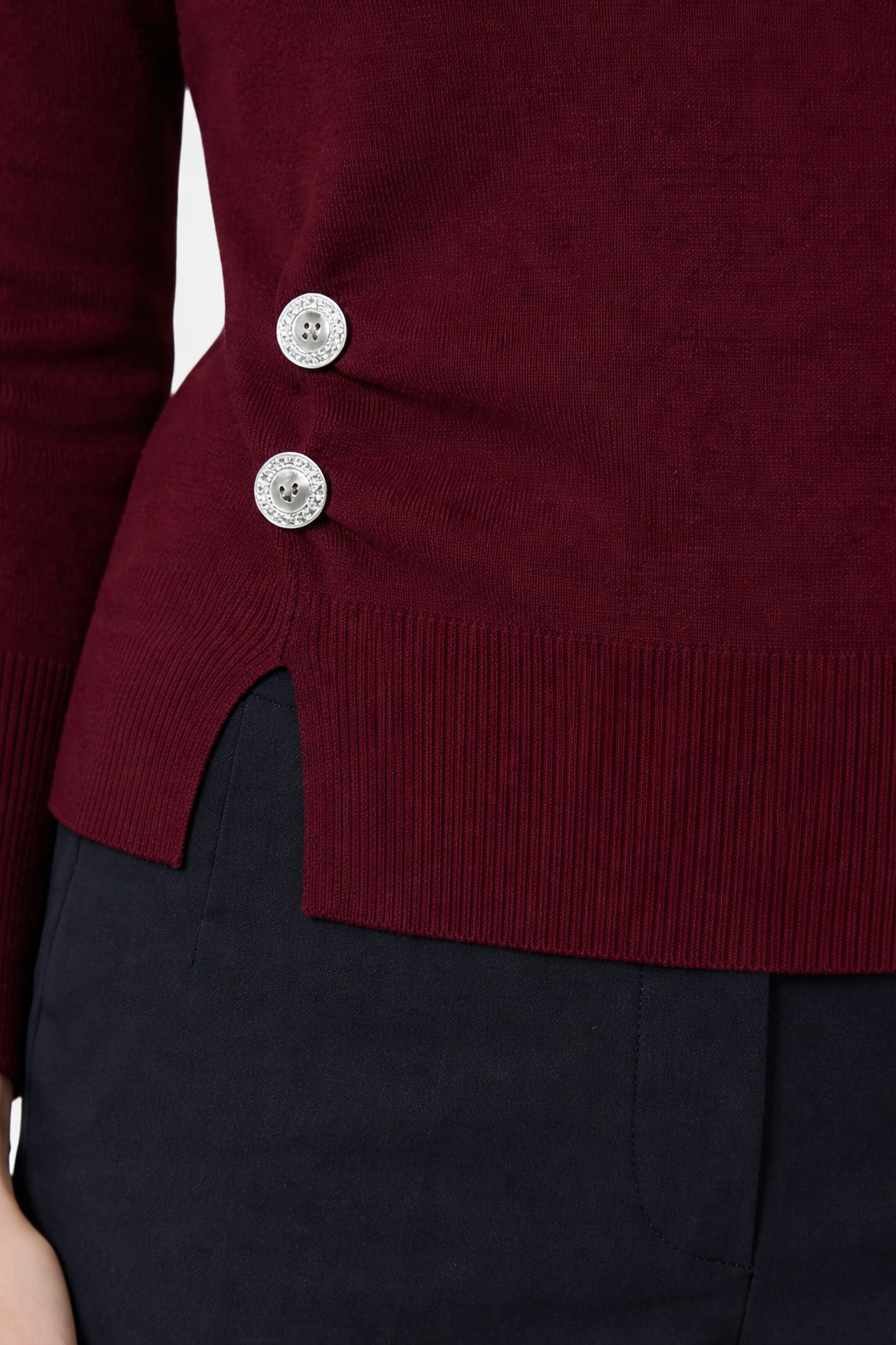 Emme Marella Maglia Donna Damiana Bordeaux