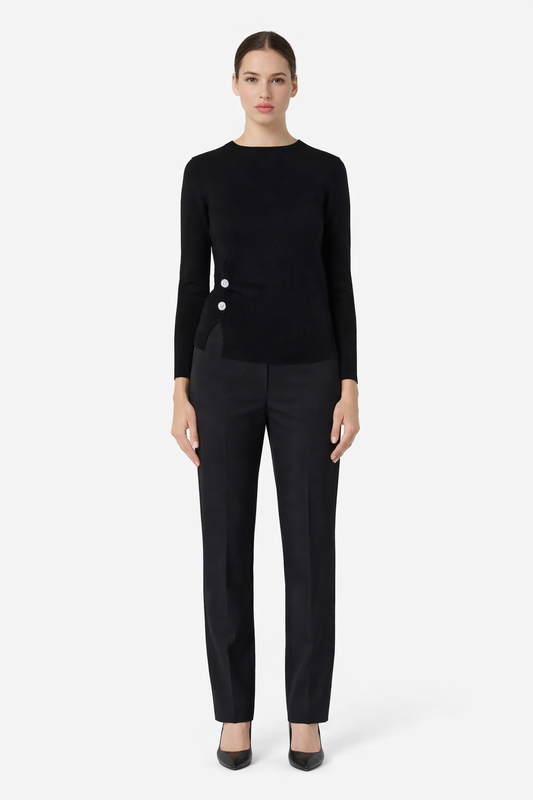 Emme Marella Maglia Donna Damiana Nero