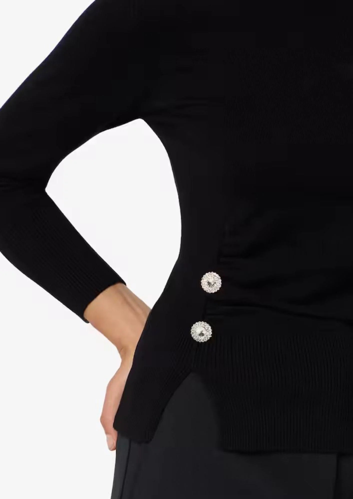 Emme Marella Maglia Donna Damiana Nero