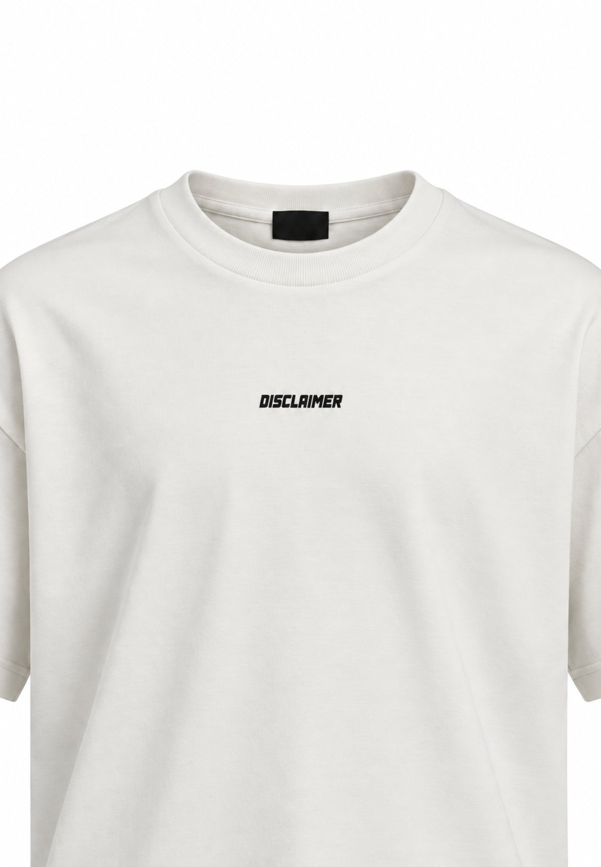 Disclaimer T SHIRT PANNA A MEZZE MANICHE LOGO MAXI RETRO Bambini e ragazzi 26IDK59102.PANNA_