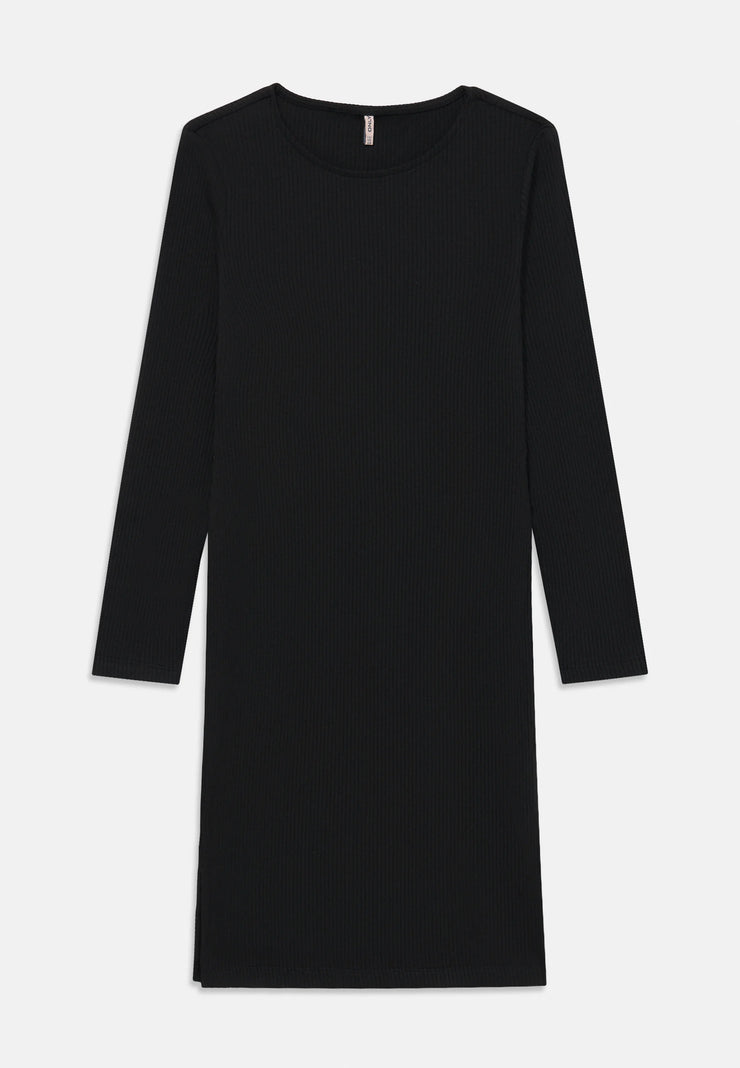 ONLY KIDS ABITINO A COSTINE NERO MANICHE LUNGHE LUNGHEZZA COSCIA Bambine e ragazze 15338408.NE_