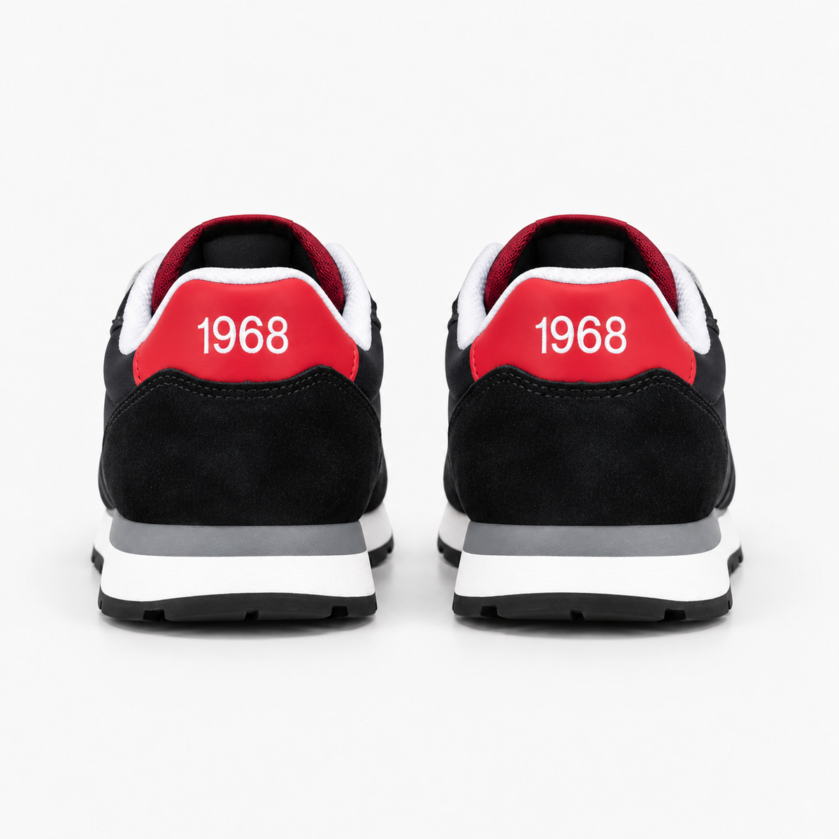 SUN68 Sneakers Nere Bambino e Ragazzo con Logo Laterale