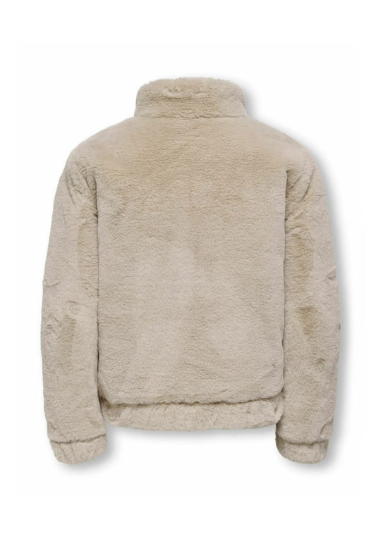 ONLY KIDS PELLICCIOTTO beige CON ZIP Bambine e ragazze 15386856.BEIGE_