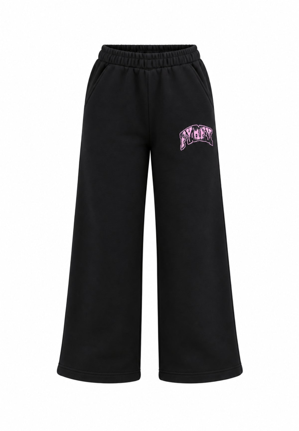 Pyrex TUTA NERA CON LOGO GRAFFITI CENTRALE Bambine e ragazze 26IPK46321.NE_