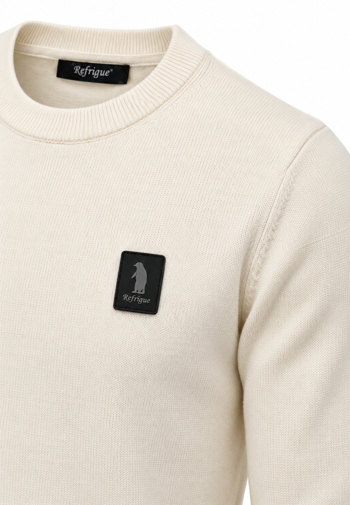 Refrigue MAGLIONE PANNA GIROCOLLO CON MINI LOGO Bambini e ragazzi 2831W00079.PANNA_