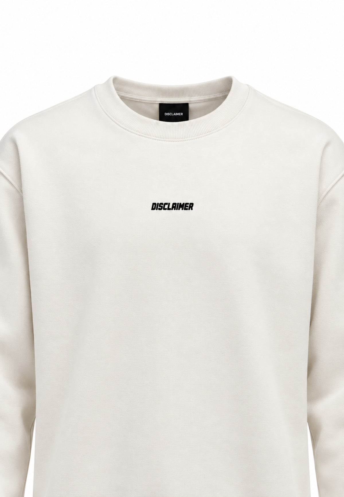 Disclaimer FELPA PANNA CON MINI LOGO DAVANTI E MAXI LOGO RETRO Bambini e ragazzi 26IDK59100.PANNA_