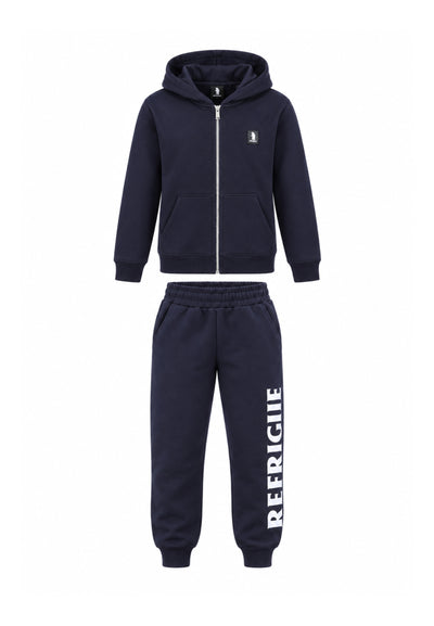 Refrigue TUTA COMPLETA BLU CON ZIP E CAPPUCCIO Bambini e ragazzi 2831T00076.BLU_