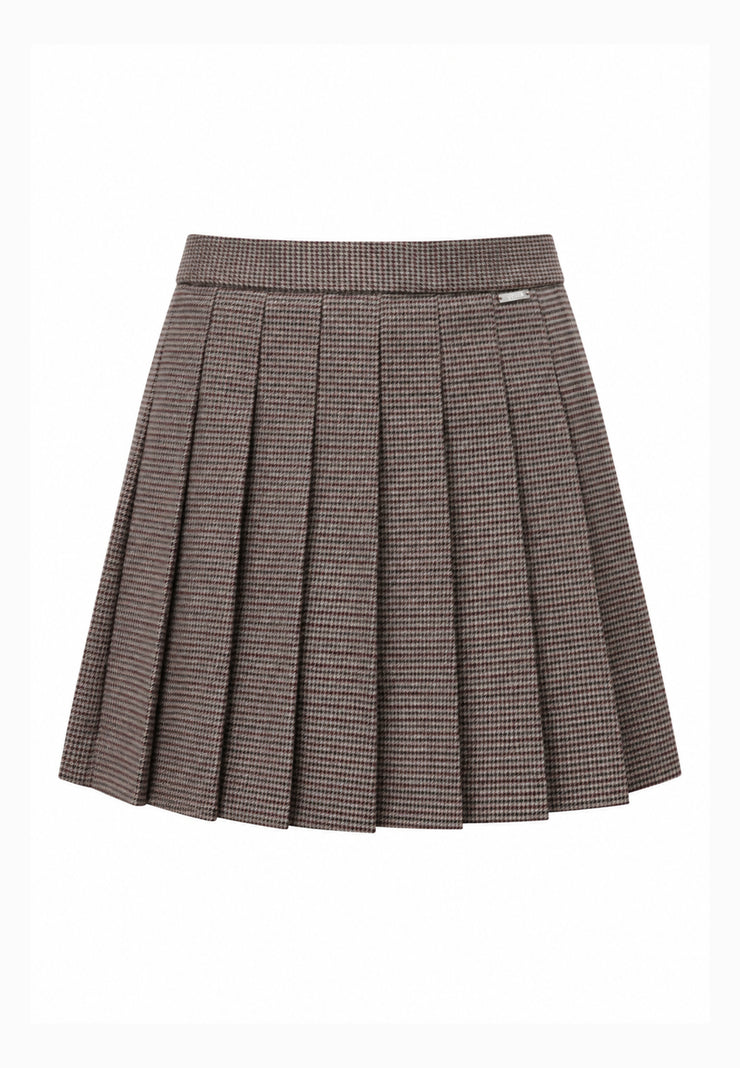 Kocca Junior gonna BEIGE A PIEGHE CORTA Bambina e Ragazza sylvain.beige_