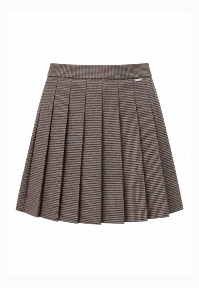 Kocca Junior gonna BEIGE A PIEGHE CORTA Bambina e Ragazza sylvain.beige_
