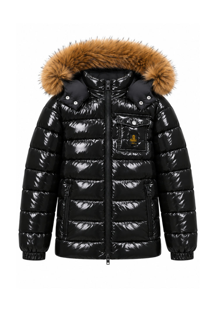 REFRIGIWEAR GIUBBOTTO LUCIDO CON PELLICCIA Bambini e ragazzi R2157CW26_