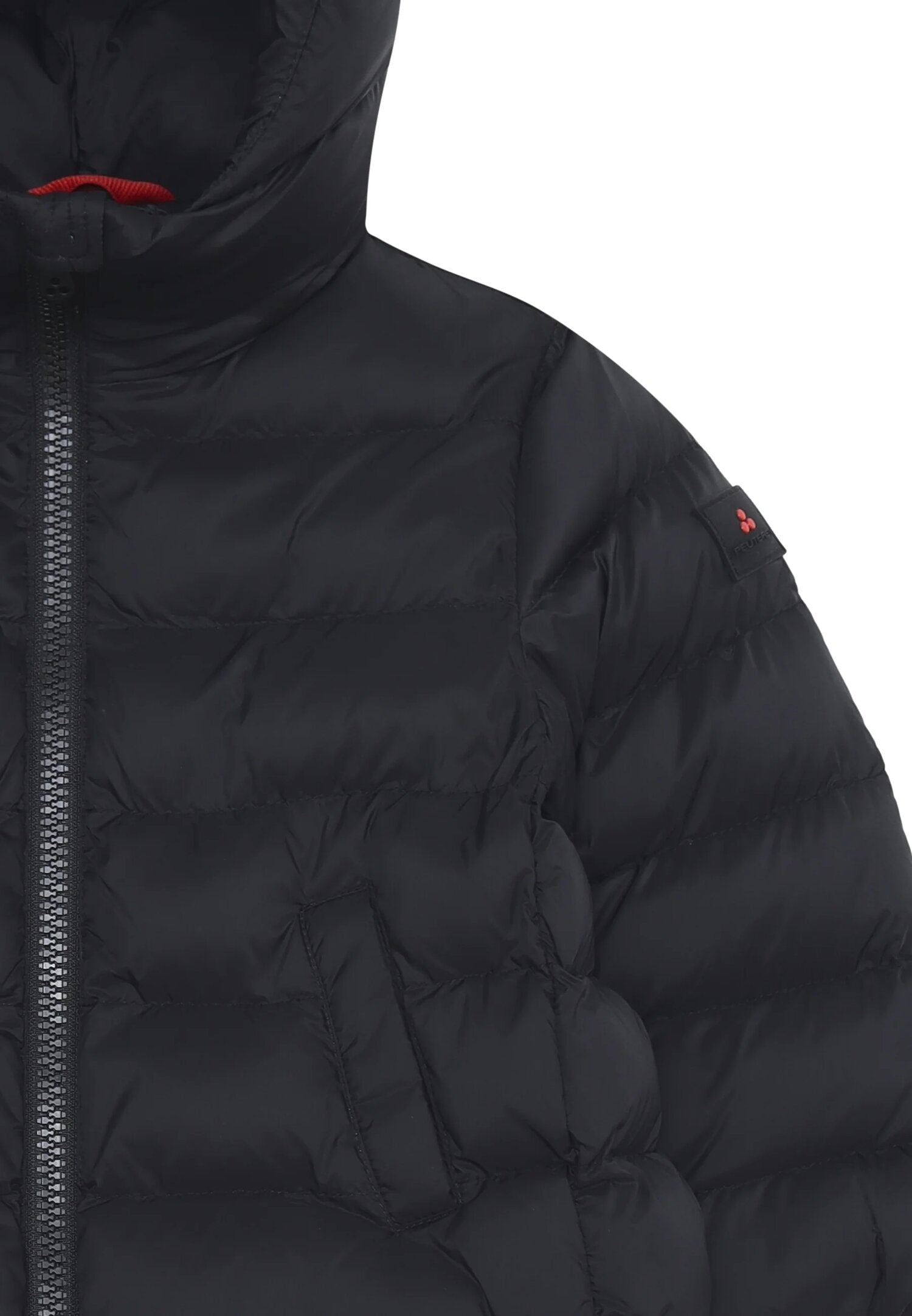 Peuterey piumino invernale neonato nero imbottito con cappuccio Peuterey piumino invernale neonato nero imbottito con cappuccio