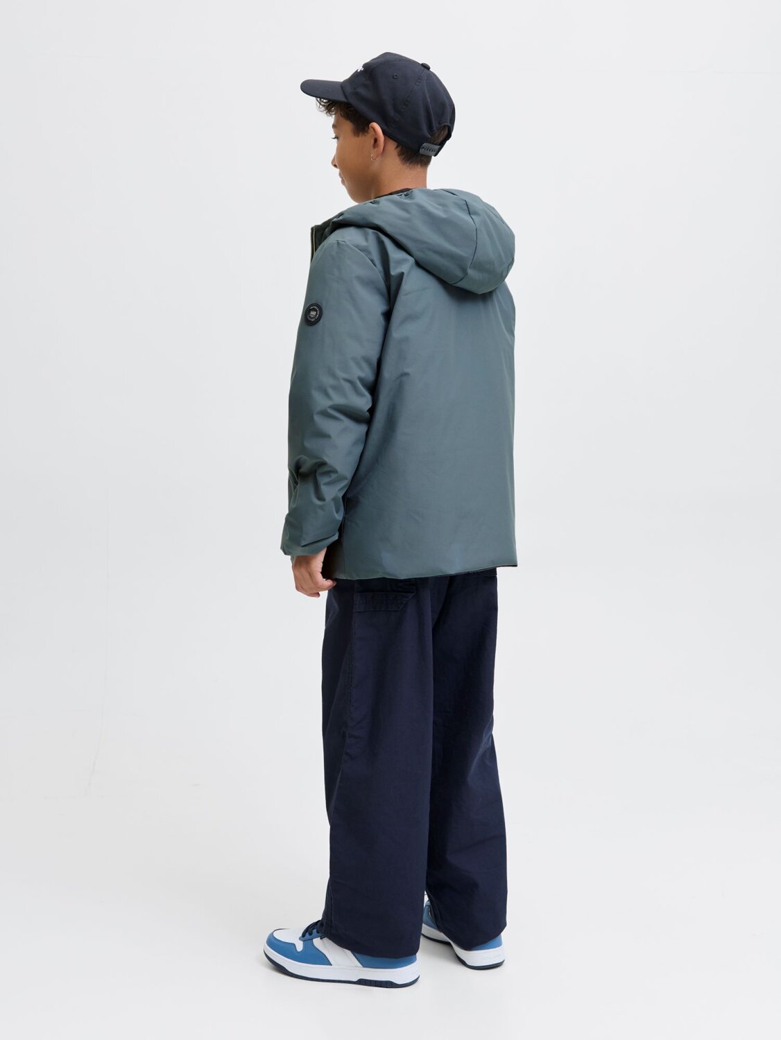 Jack & Jones Junior Giubbotto Bambino In Poliestere Reversibile Quotidiano Jack & Jones Junior Giubbotto Bambino In Poliestere Reversibile Quotidiano