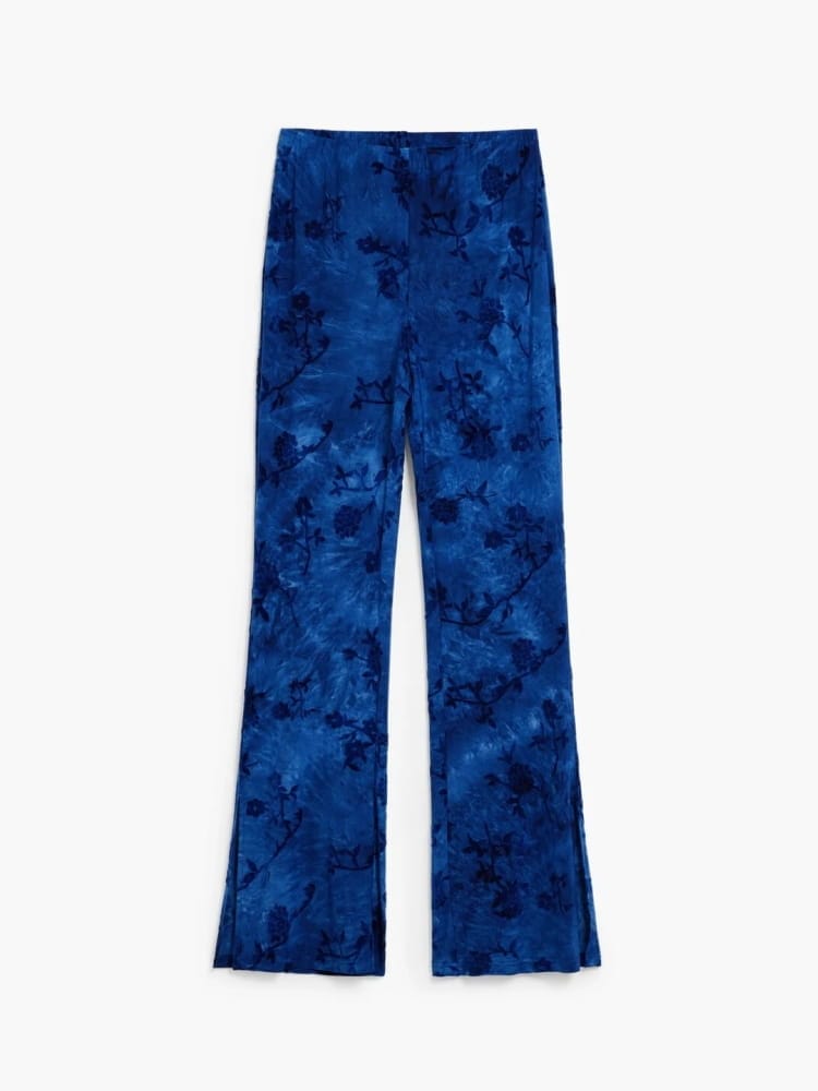 Desigual pantalone chester azzurro vino floccato
