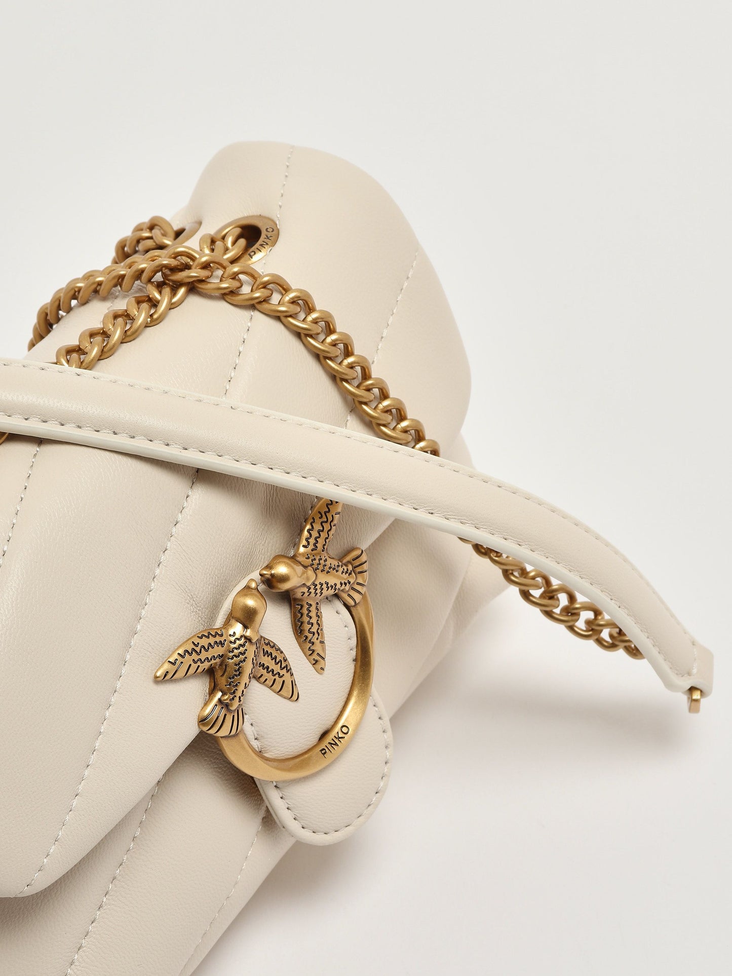Pinko Borsa donna Love Puff Baby CL in pelle - Dimensioni: 17,5 x 12 x 6 cm 100% pelle
