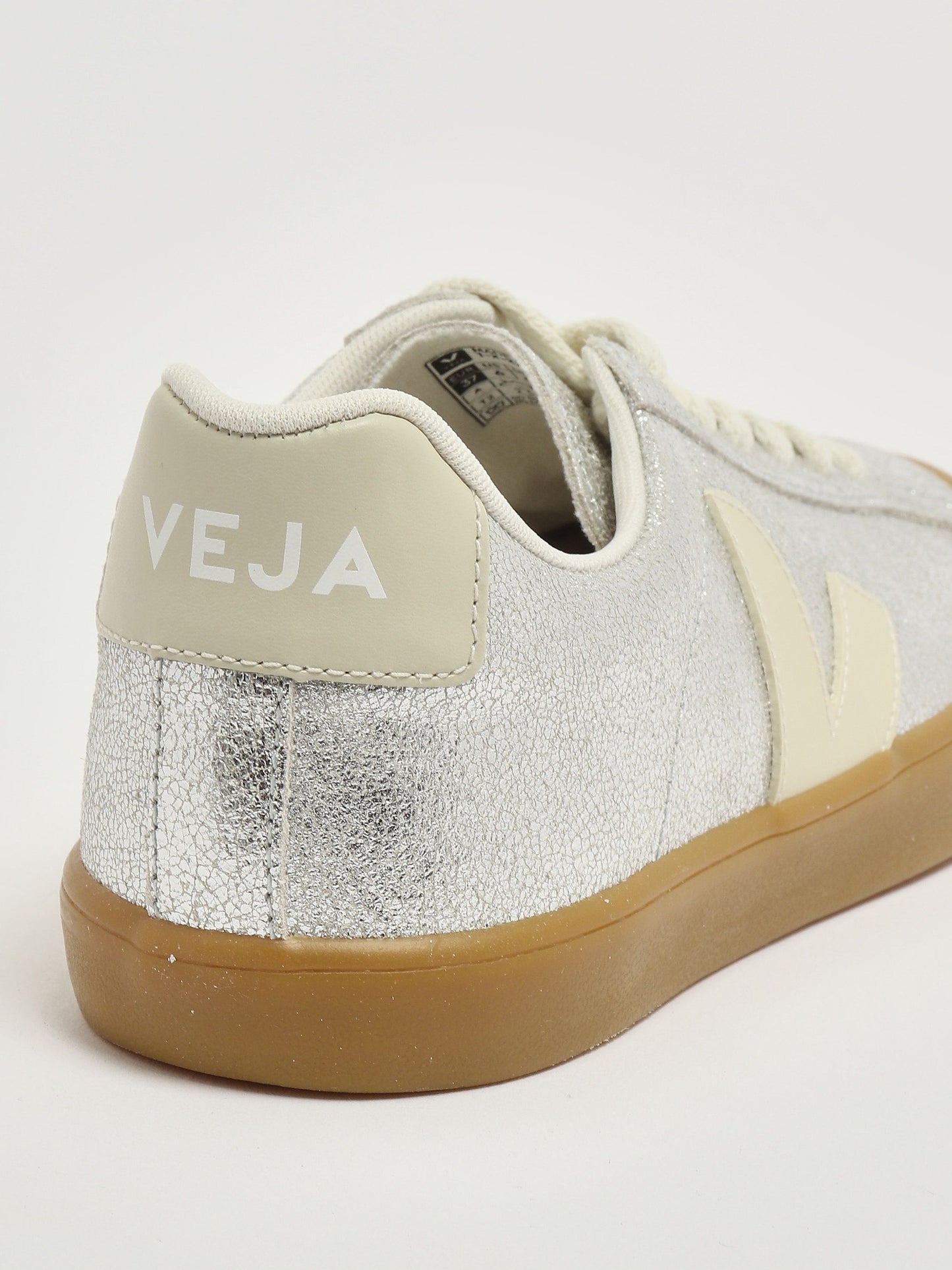 Veja Sneakers donna in pelle laminata