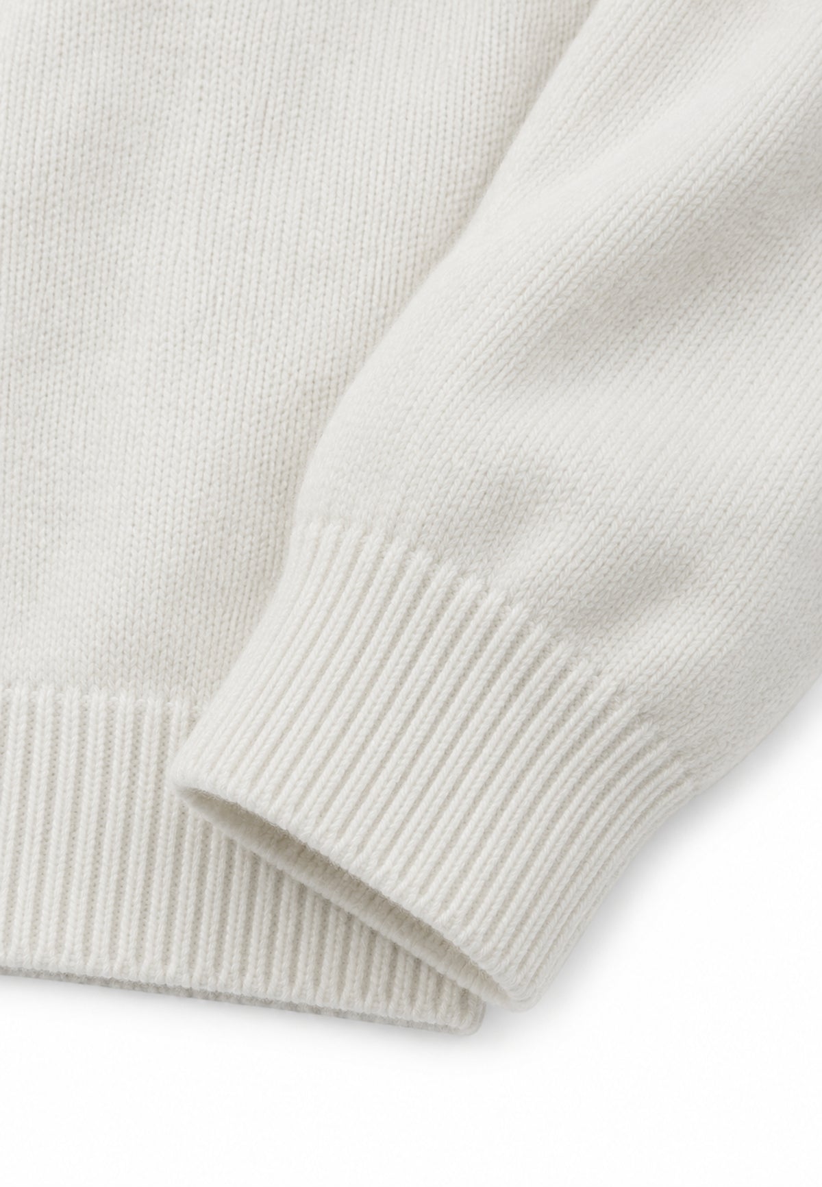 Kocca magliONE PANNA SLIM FIT CON INSERTO A COSTINE Bambine e ragazze zuan.panna_