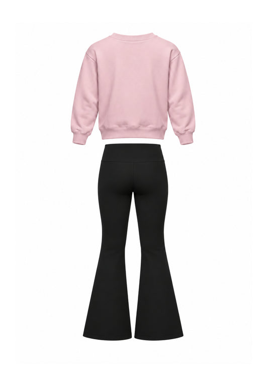 Pyrex COMPLETO ROSA CON FELPA E LEGGINGS Bambine e ragazze 26IPK46305.ROSA_