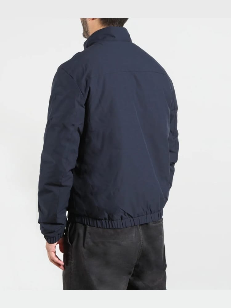 Refrigiwear giubbotto blu navy uomo mini logo