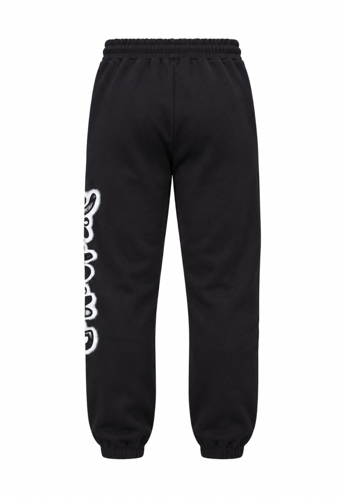 Disclaimer TUTA NERA CON LOGO GRAFFITI BIANCO Bambine e ragazze 26IDK59215.NERO_