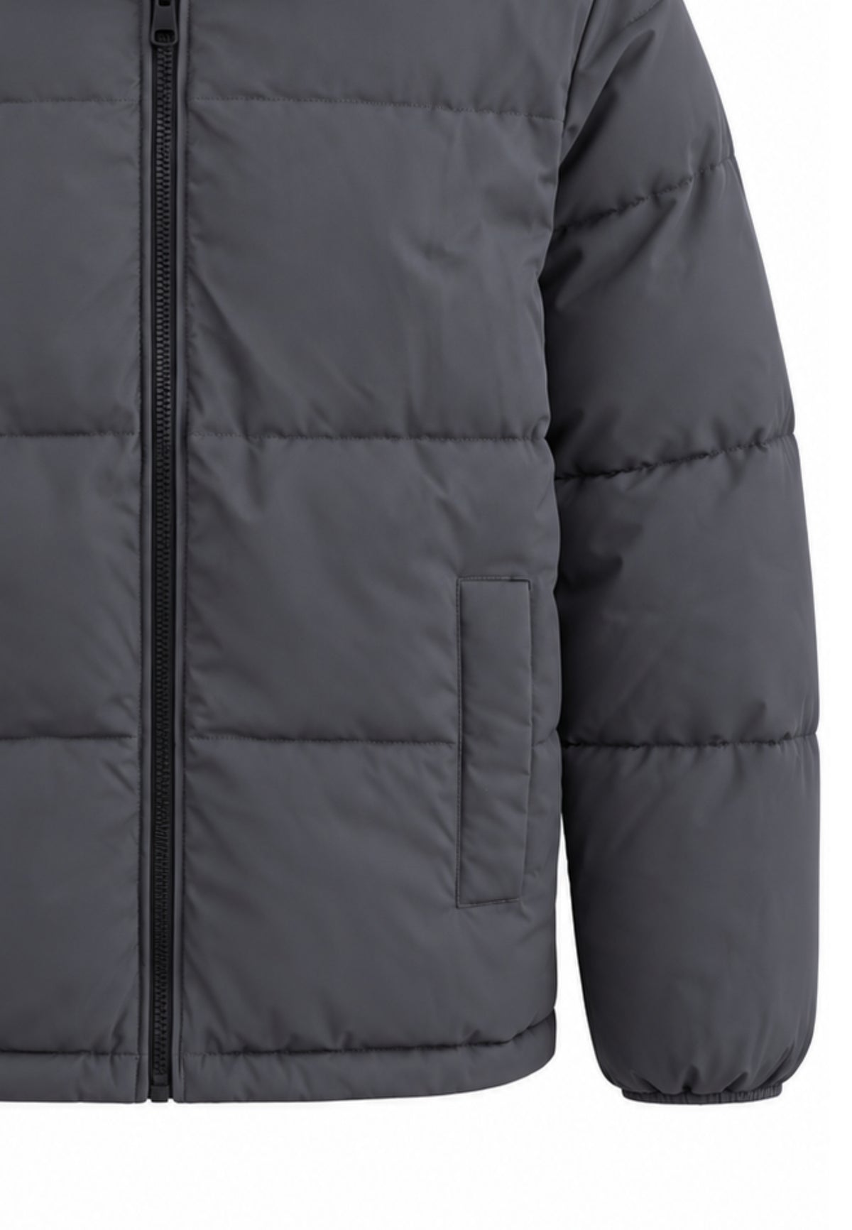 Jack & Jones giubbotto GRIGIO con cappuccio TRAPUNTATO Bambini e ragazzi 12303956.grig_