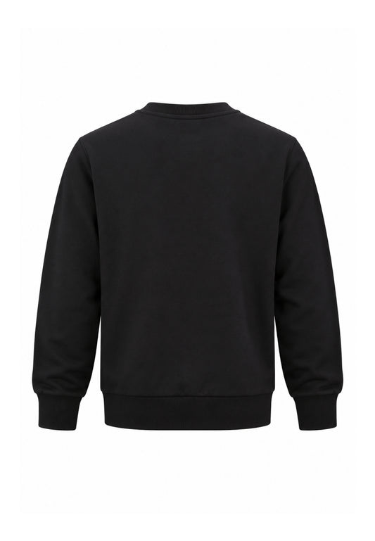 Diesel FELPA NERA GIROCOLLO OVERSIZE Bambini e ragazzi SXGINOVER.NE_