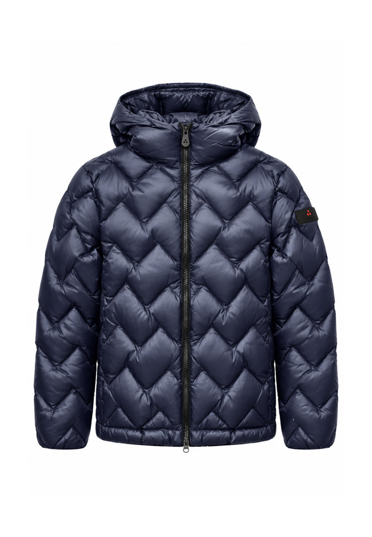 Peuterey GIUBBOTTO BLU TRAPUNTATO A ZIGZAG Bambini e ragazzi HONOVA LKS GRS 01 KID.BLU_