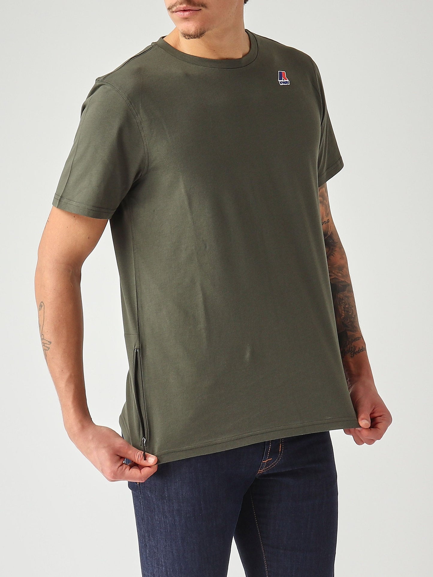 K-Way T-shirt uomo Leonide in cotone