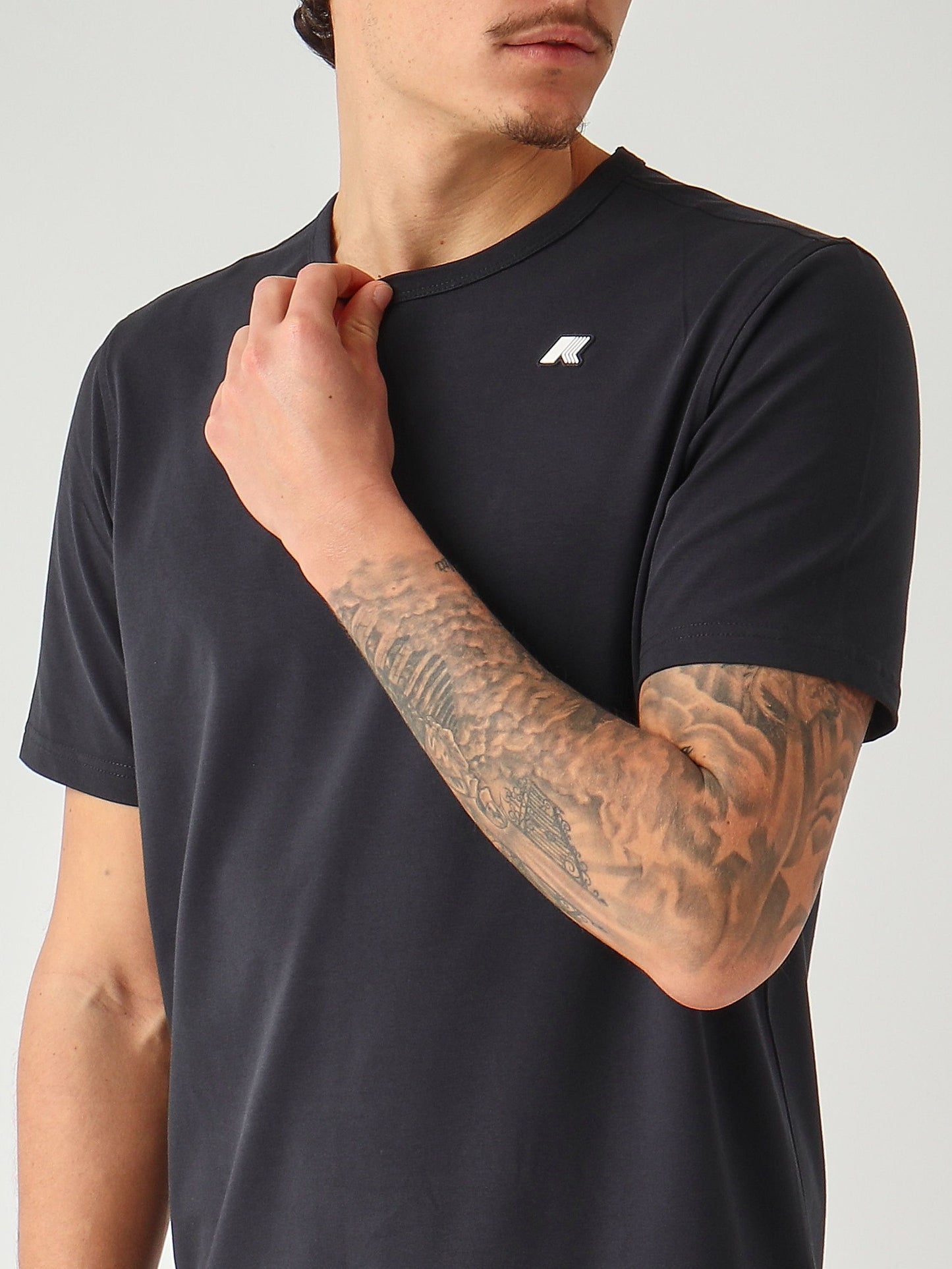 K-Way T-shirt uomo Adame Light in cotone stretch