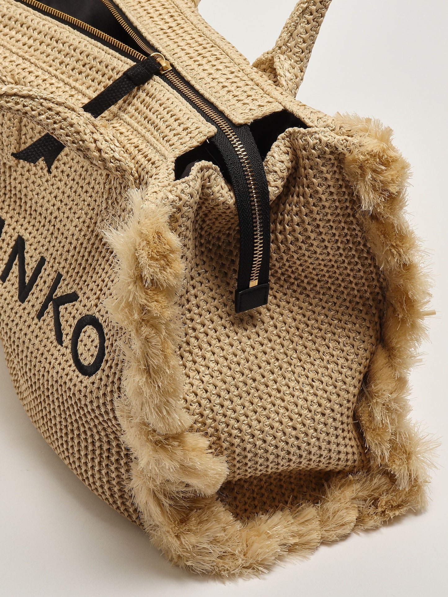 Pinko Borsa donna in rafia