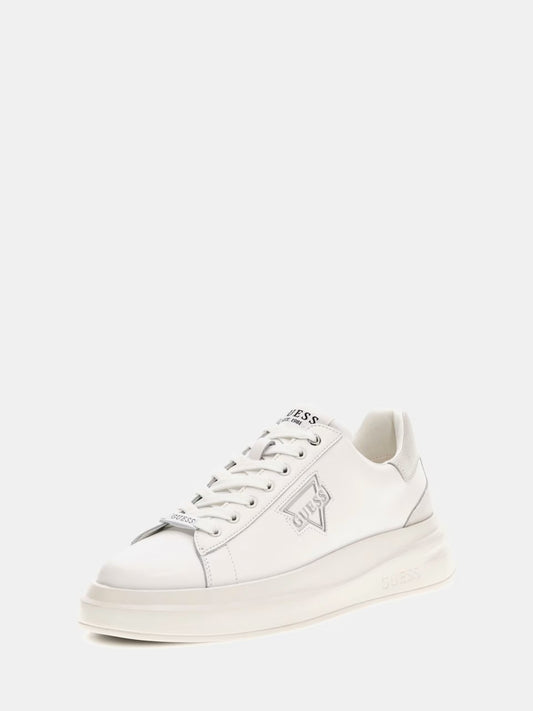 Guess scarpe bianche uomo logo sul davanti