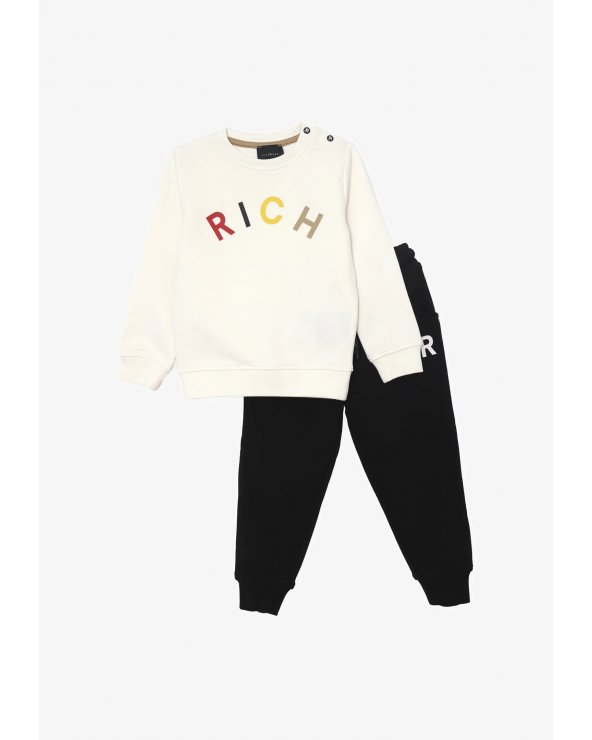 Completo Bimbo John Richmond 3-36 mesi - Felpa e Pantaloni Casual