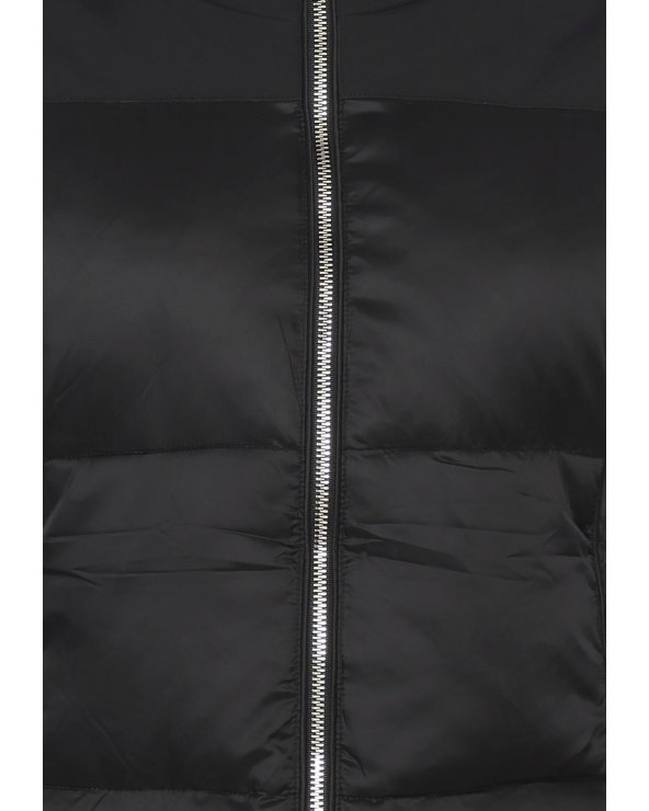 Piumino nero con pelliccia bambina 6-16 anni - Yess Zee Essenza